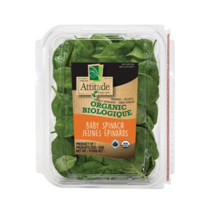 Fresh Attitude Organic Baby Spinach Fresh Attitude Organic Baby Spinach